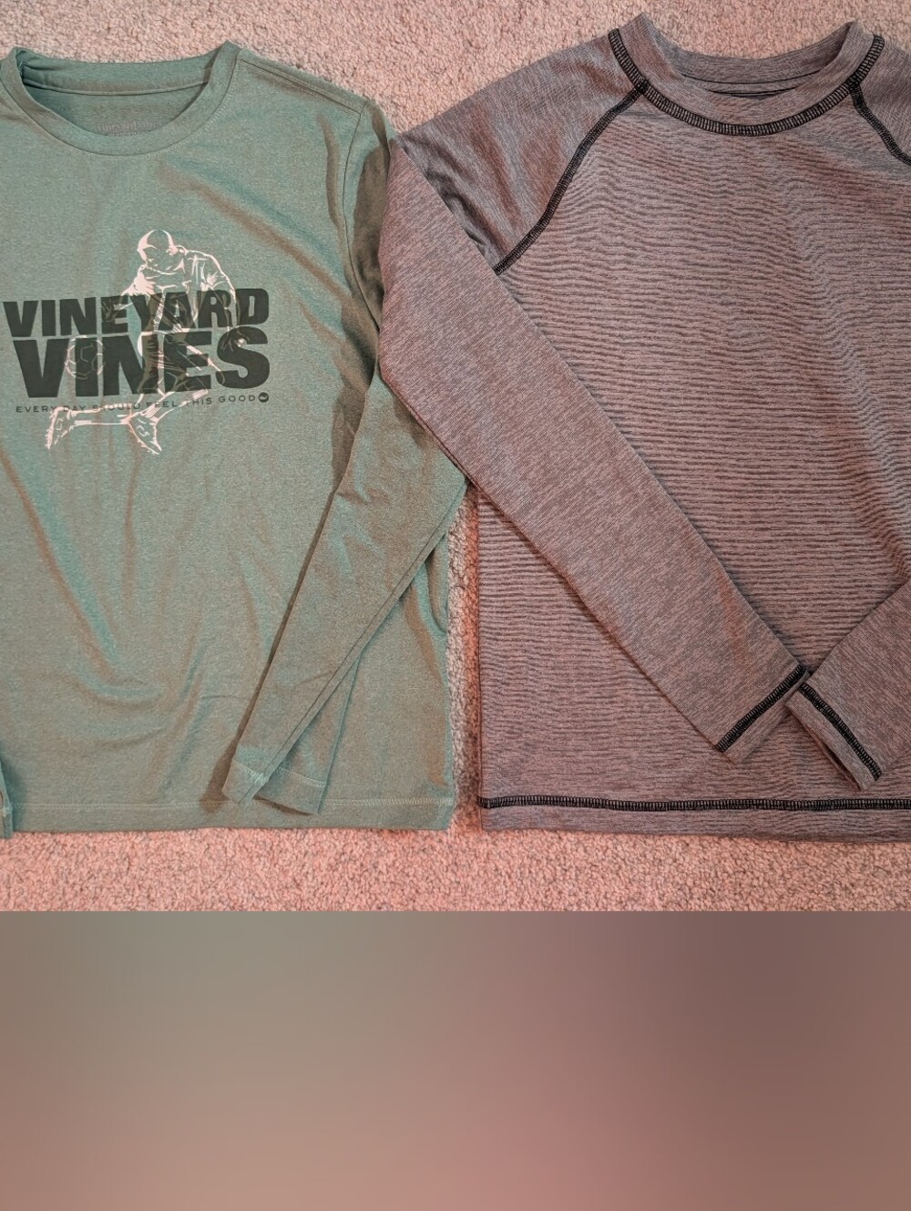 Kids Vineyard Vines & all in motion Performance Long-Sleeve Tees